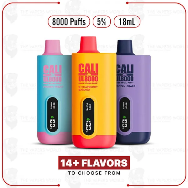 Buy Cali Pods UL8000 Disposable Online | The Vapers World