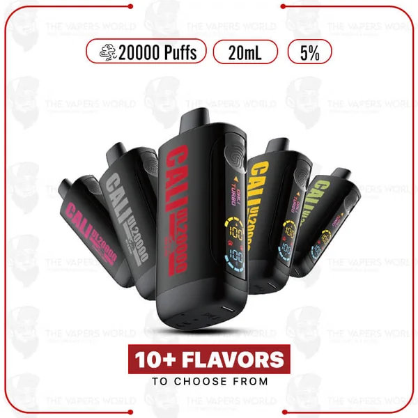 Buy Cali UL20000 Black Series 20K Puff Disposable Vape