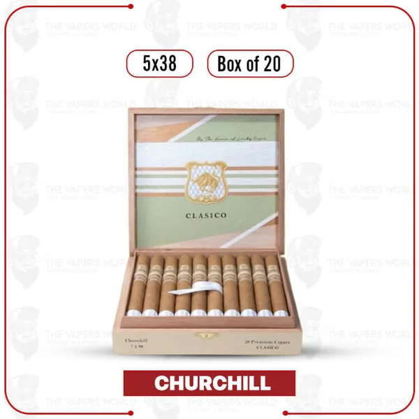 Buy Classico by Lucky Cigar Churchill 7x50 Box Online | The Vapers World
