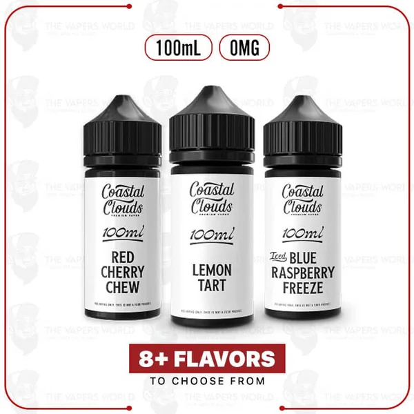 Buy Coastal Clouds 0MG 100ml E-Juice Online