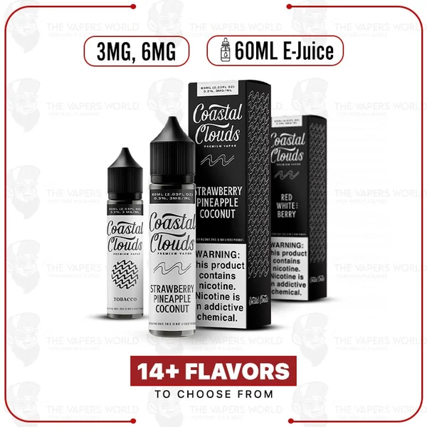 Buy Coastal Clouds 60ml E-Juice Online | The Vapers World