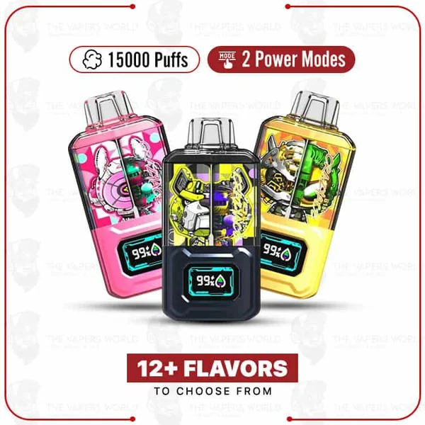 Buy Crazyace B15000 Disposable Online | The Vapers World