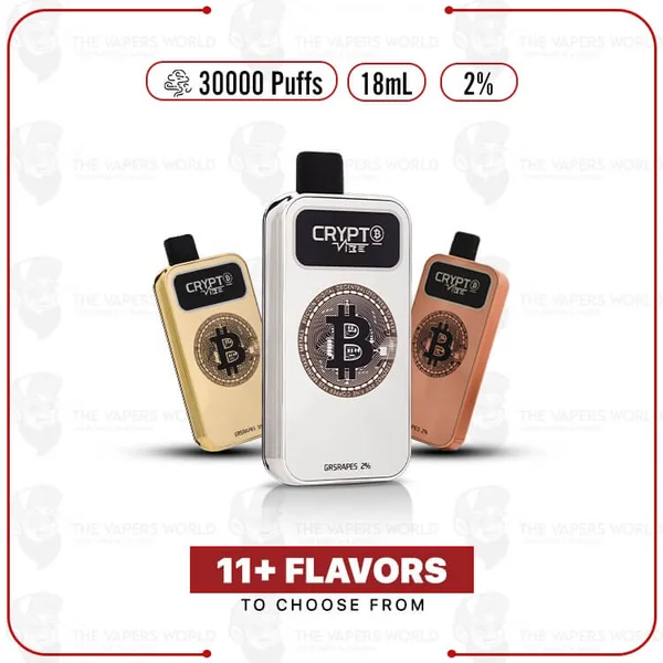 Buy Crypto Vibe 30K Puffs Disposable Vape Online