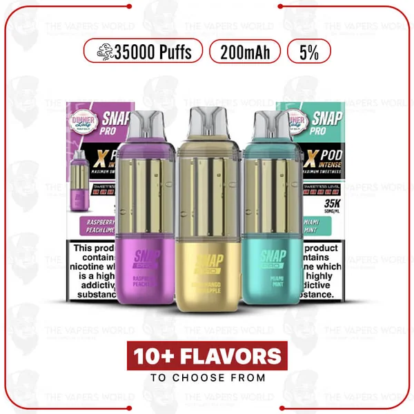 Buy Dinner Lady Snap Pro Intense 35K Disposable Refill Pod