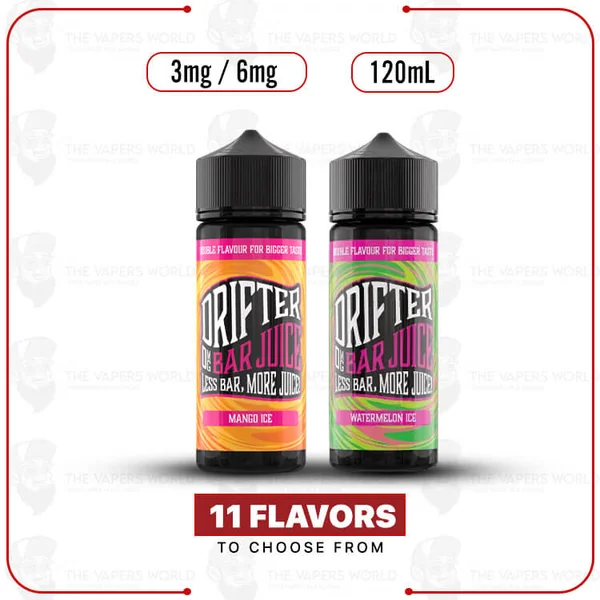 Buy Drifter 120ml E-Juice Online | The Vapers World