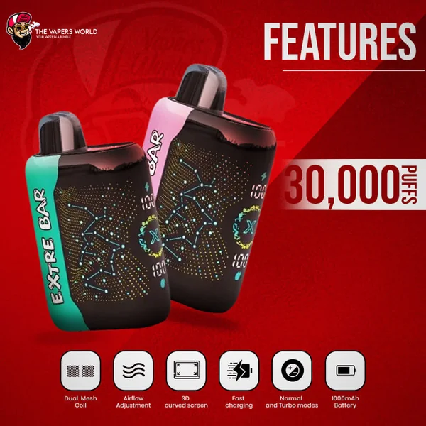 Buy Extre Bar 30K Puffs Vape Disposable Online - Image 2