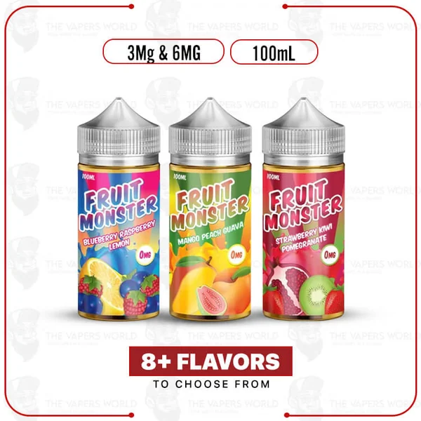 Buy Fruit Monster E-Juice 100ML Online | The Vapers World