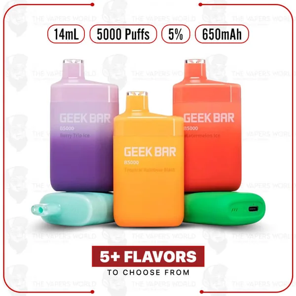 Buy Geek Bar B5000 Disposable Online | The Vapers World