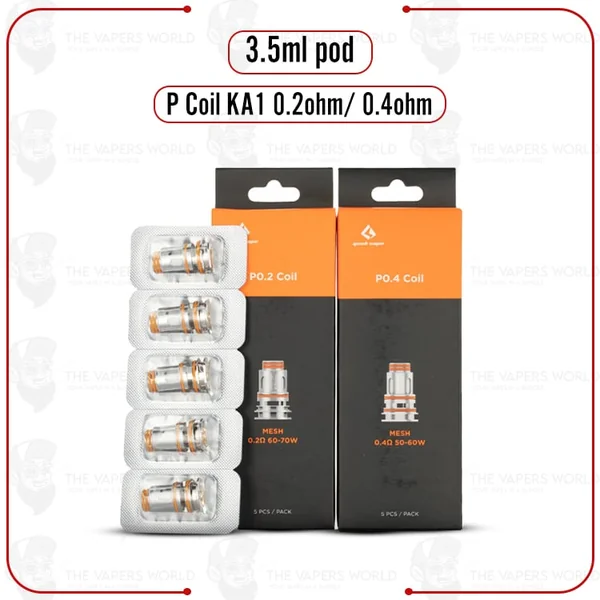 Buy GeekVape P Series Replacement Coil – 5PK Online USA