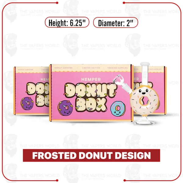 Buy Hemper 6.5" Donut Bong Online | The Vapers World