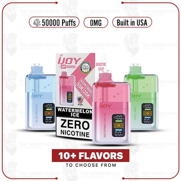 Buy IJoy XP50000 Zero Nicotine Disposable Online | 50K Puffs
