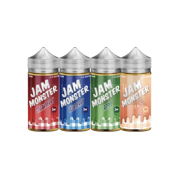 Buy Jam Monster E-Liquid Vape Flavors 100ml | The Vapers World - Image 4