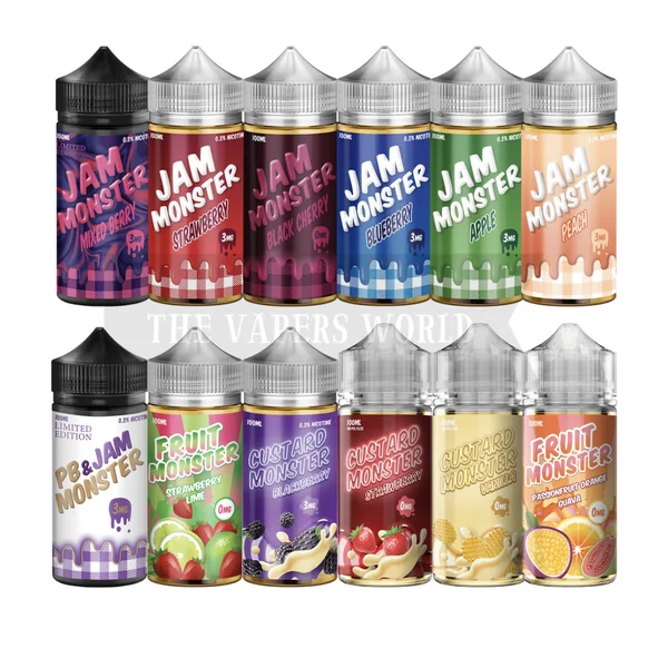 Buy Jam Monster E-Liquid Vape Flavors 100ml | The Vapers World - Image 5