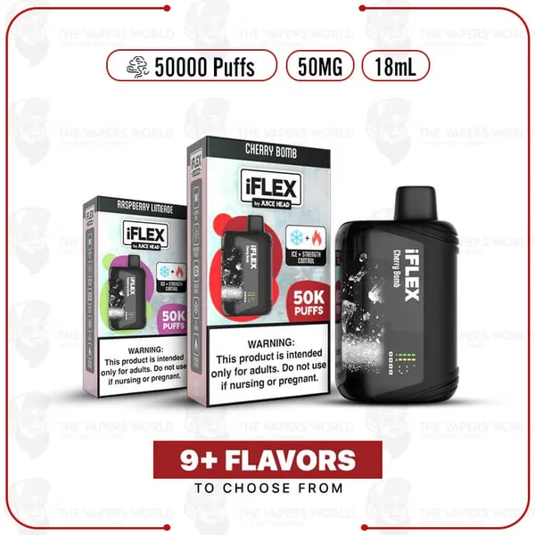 Buy Juice Head IFlex Nixodine 50K Puff Disposable Online