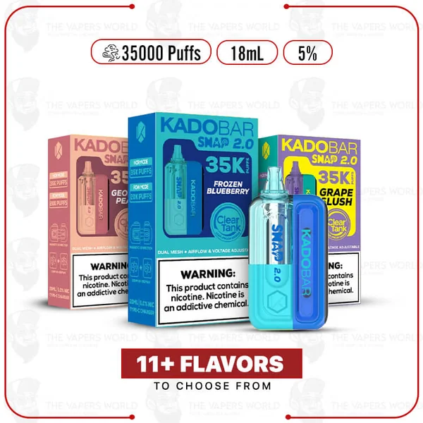 Buy KADO BAR SNAP 2.0 35K Puffs Disposable Kit Online