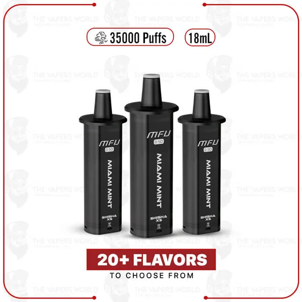 Buy MFU SHISHA X5 35K Puffs Disposable Refill Pod Online