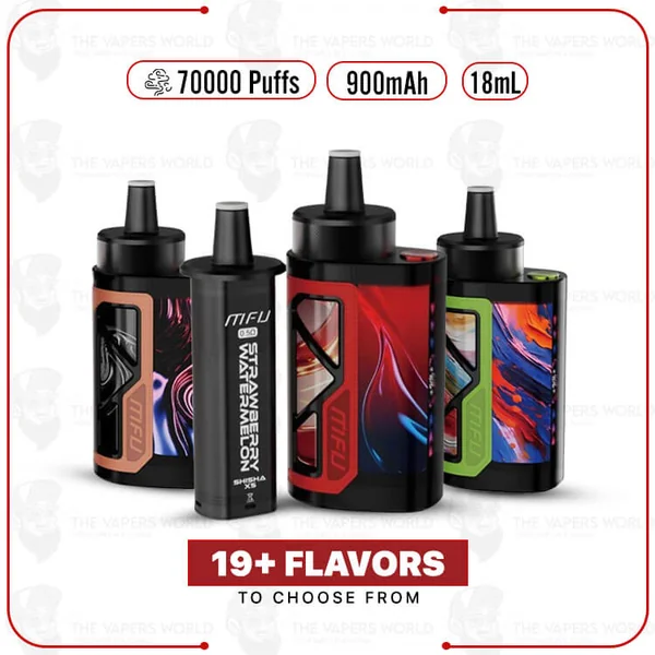 Buy MFU SHISHA X5 70K Puff Disposable Online
