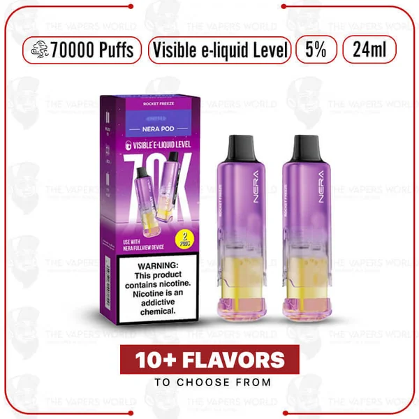 Buy Nera Fullview 70K Disposable Refill Pod – 2PK Online