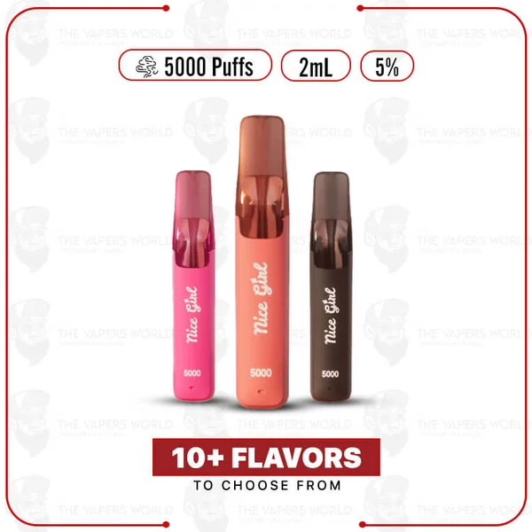 Buy Nice Girl 5000 Puffs Disposable Vape Online