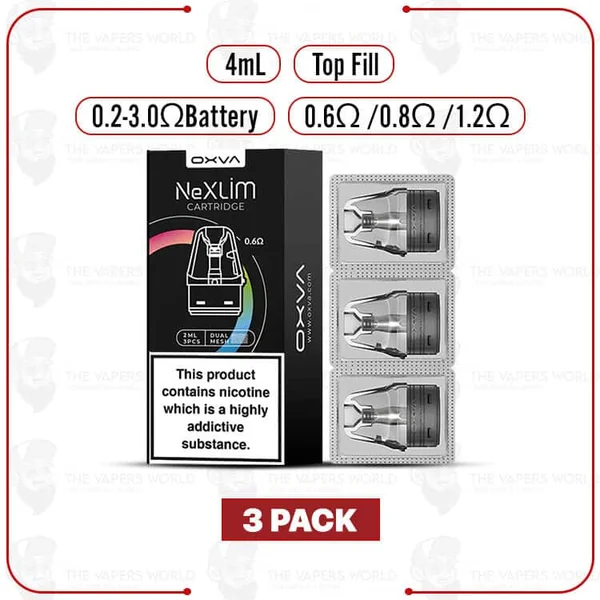 Buy OXVA NeXLIM Replacement Pod Cartridge 3PK Online