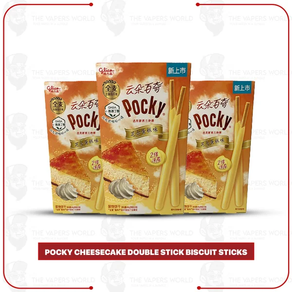 Buy Pocky Cheesecake Double Stick Biscuit Sticks Online