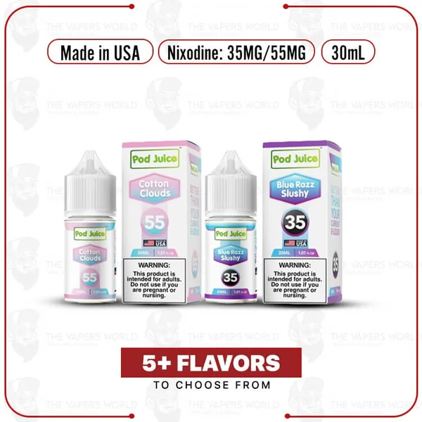 Buy Pod Juice Nixodine 30ml Salt E-Juice Online | Best E-Juice