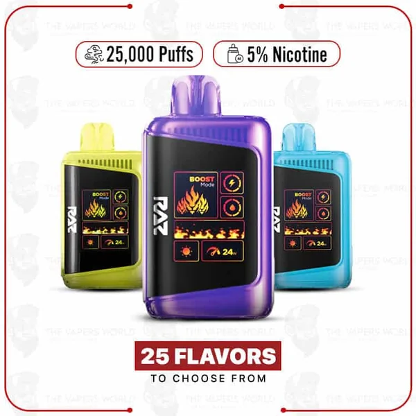 Buy RAZ DC25000 Disposable Vape Online | The Vapers World
