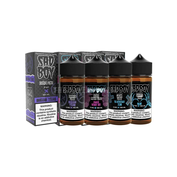 Buy Sad Boy E-Liquid Vape 100ml Online | The Vapers World - Image 4