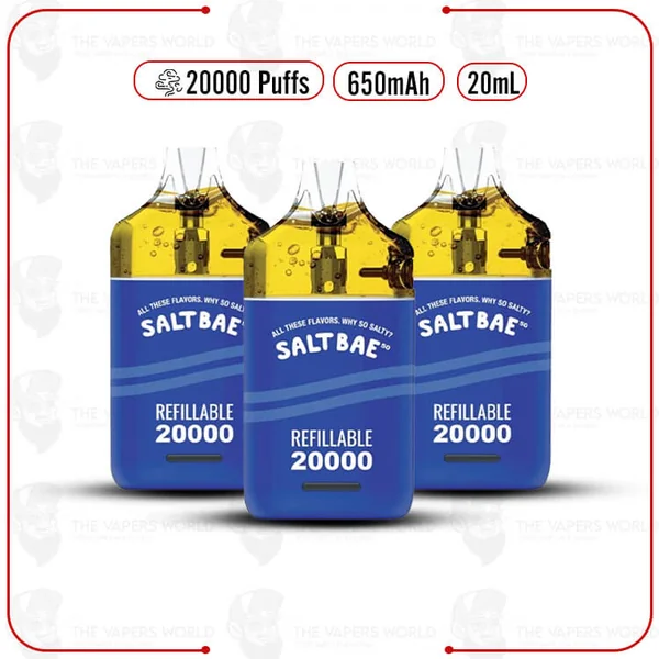 Buy Salt Bae50 Refillable Disposable 20ml Online
