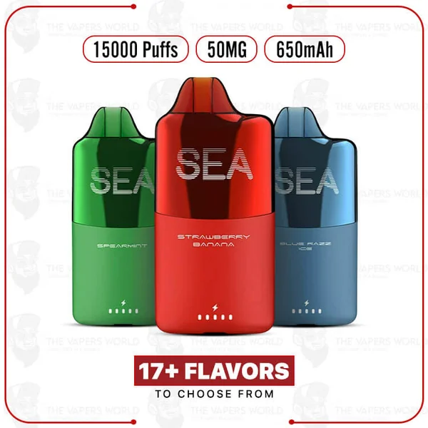 Buy SEA XS 15000 Puffs Disposable Online | The Vapers World