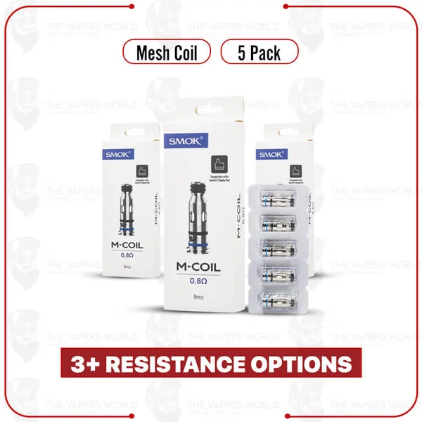 Buy SMOK M-Coil Replacement Coil - 5PK Online
