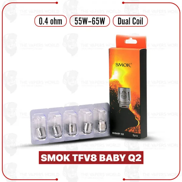Buy Smok TFV8 Baby Q2 Replacement Coils Online in USA