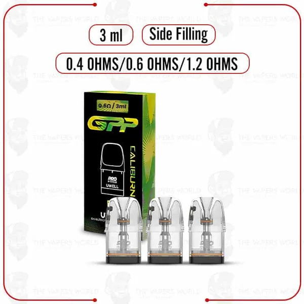 Buy Uwell Caliburn GPP Replacement Pod Cartridge - 3PK