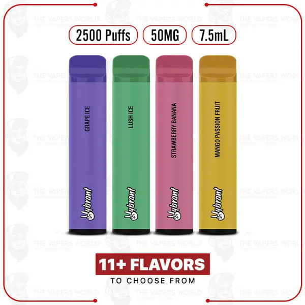 Buy VYBRANT Pulse 2500 Puffs Disposable Vape Online