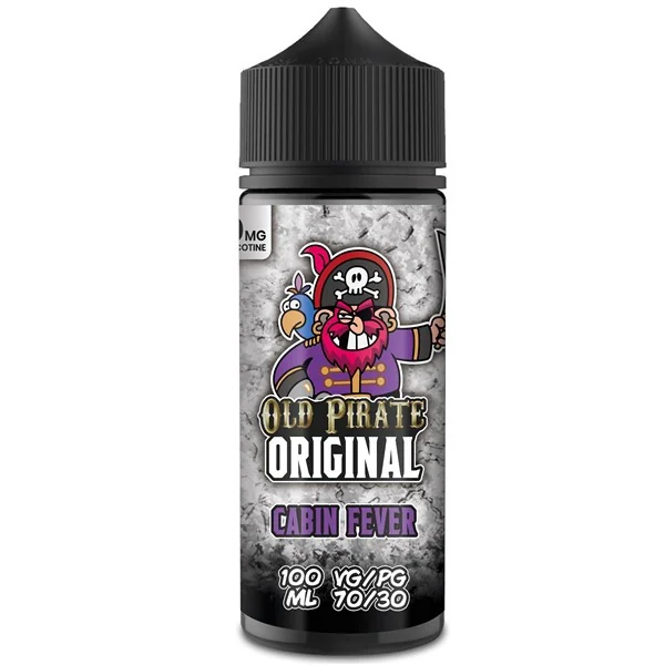 Cabin Fever E Liquid 100ml by Old Pirate Original