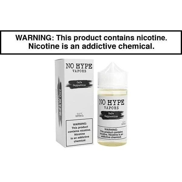 CAFE CAPPUCCINO BY NO HYPE 100ML