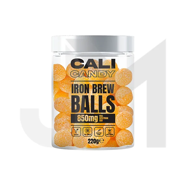 CALI CANDY 850mg Full Spectrum CBD Vegan Sweets (Small) - 10 Flavours - Image 3