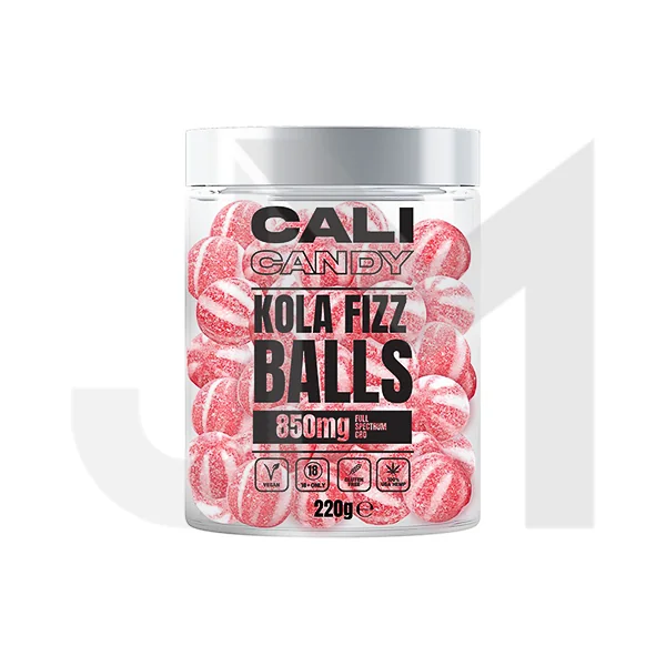 CALI CANDY 850mg Full Spectrum CBD Vegan Sweets (Small) - 10 Flavours - Image 4