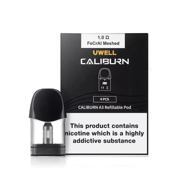 Caliburn A3 Replacment Pod, 4 Pack