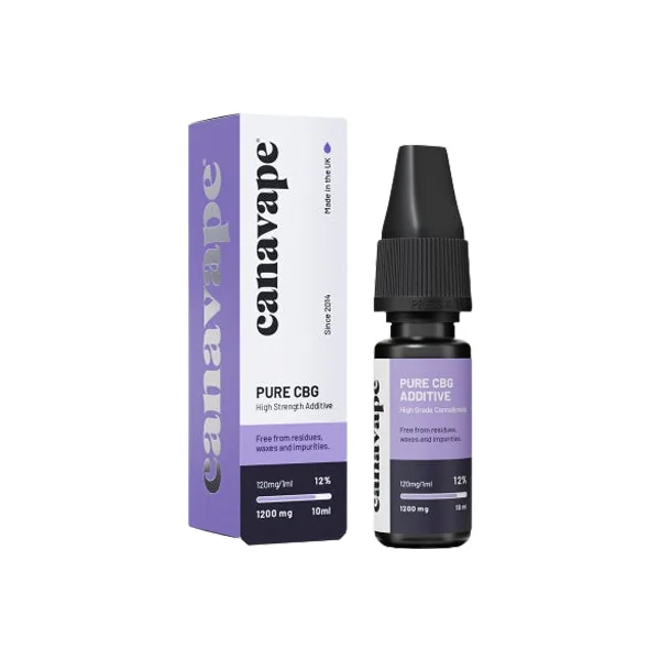 Canavape Additive Shot - Pure CBG 1200mg 10ml