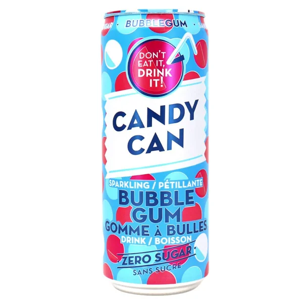 Candy Can Bubble Gum 330ml