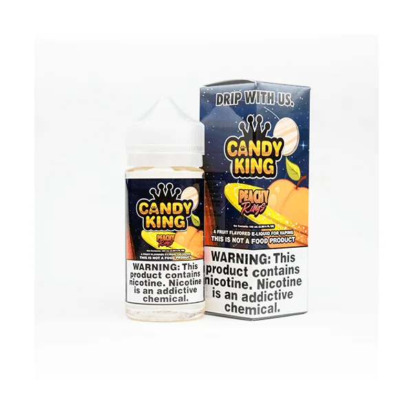 Candy King Peachy Rings 100ml Vape Juice