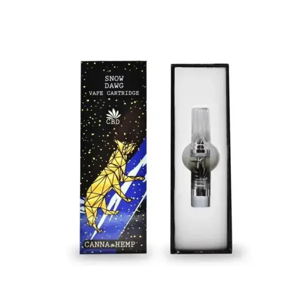 Canna Hemp CBD Vape Cartridge - Snow Dawg