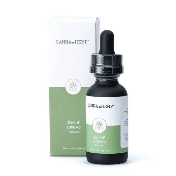 Canna Hemp Relief Tincture (2000 mg CBD)