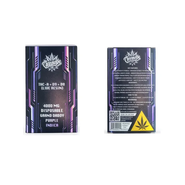 Cannavibe - Smart Display 2ml AIO | Branded Logo | Retail-Ready Packaging - Image 10