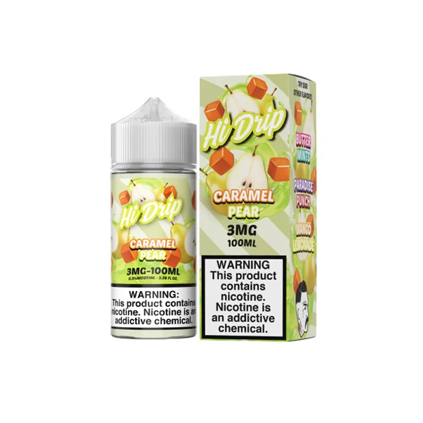 Caramel Pear Hi Drip 100mL E-Juice