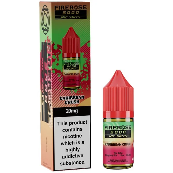 Caribbean Crush Nic Salt E Liquid 10ml By Elux Firerose