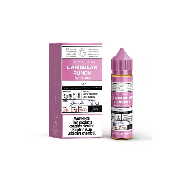 Caribbean Punch Glas Basix Series E-Liquid 60ml $8.98