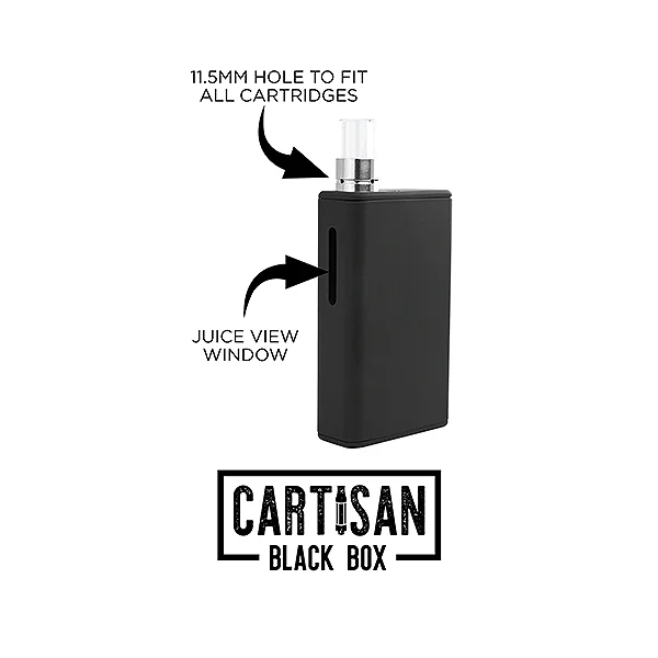 Cartisan Black Box – Discreet 900mAh 510 Battery - Image 10