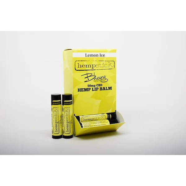 CBD Lip Balm UK | Lemon Ice| BHANG | 50mg CBD - Image 2